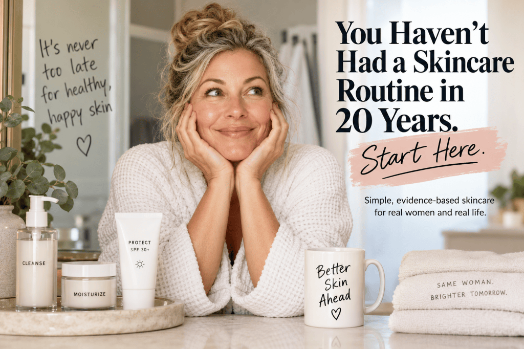 You Haven’t Had a Skincare Routine in 20 Years. Start&nbsp;Here.